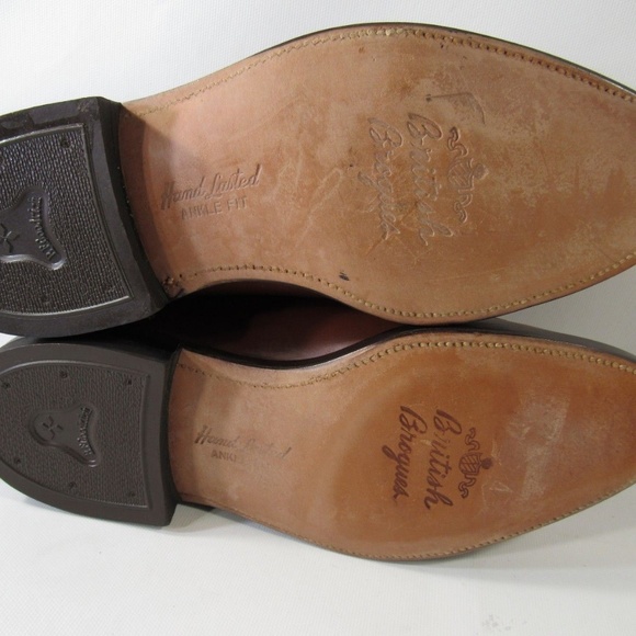 British Brogues Size 7 M Brown Oxford Mens R5C22 main image 8